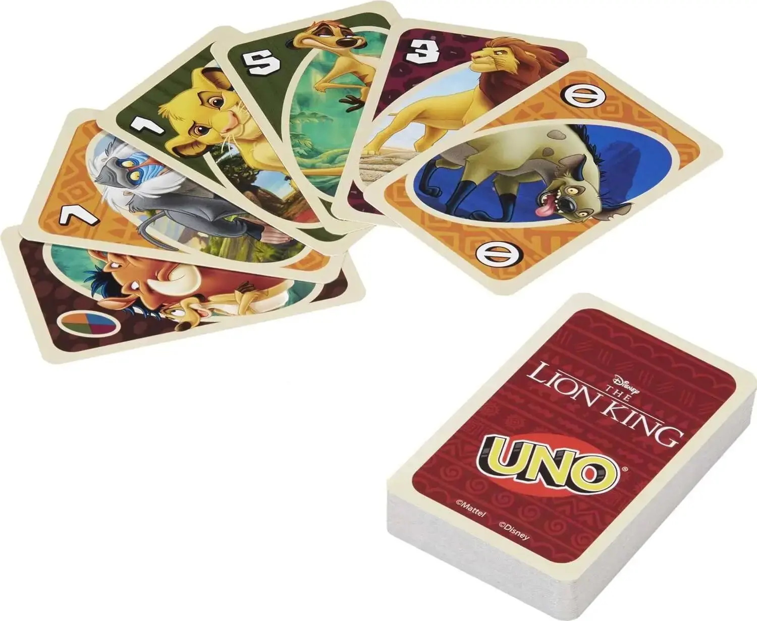 UNO  Disney Lion King UNO Game Integrated Card Game Family Fun Entertainment Game Poker Game