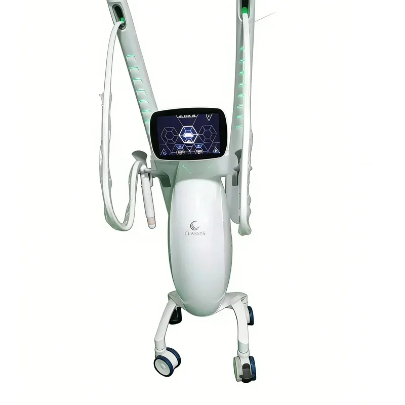 Golden Spring 6.78MHz Monopolar RF Skin Tightening Device 55 Heating Multi-Probe Non-Invasive Eye Face Neck Lifting Beauty Tool