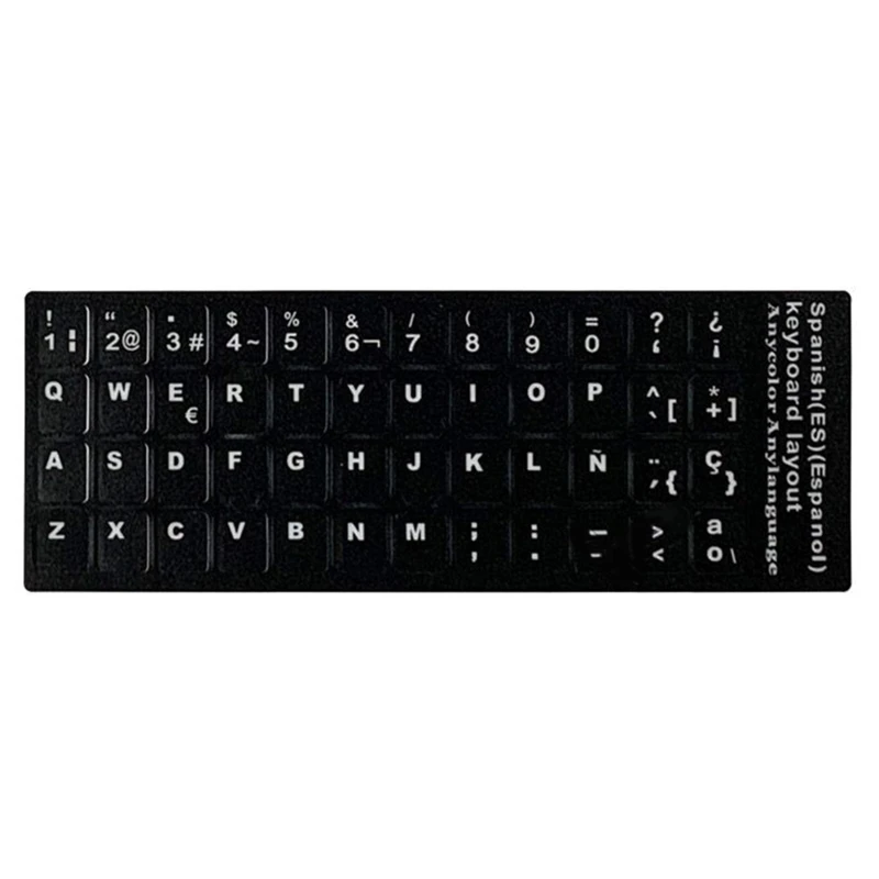 2022 nova substituição teclado adesivo notebook teclado decalque pvc película protetora folha