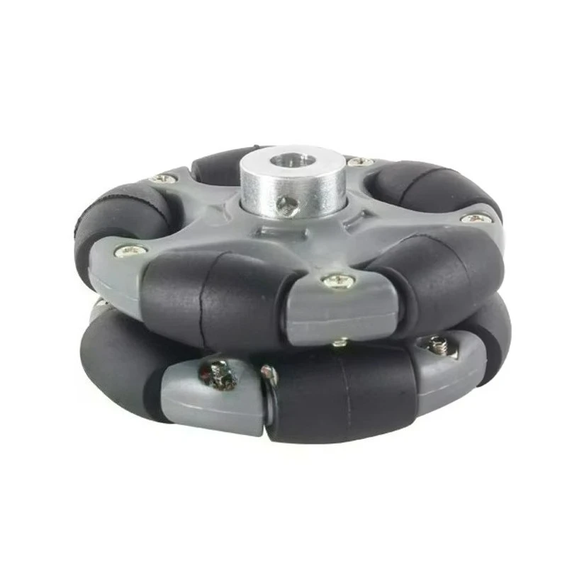 5/20Kg Load Laifu Wheel 58/100mm Nylon Omni Wheels Rubber Roller Omni Robot for Robot Car ROS Platform Omnidirectional Motion