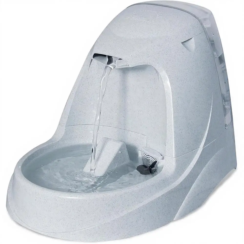 

Premium Pet Drinking Fountain - Hydration Booster - Odor-Free Carbon Filter - Adjustable Flow - BPA-Free - Large Capacity - Easy