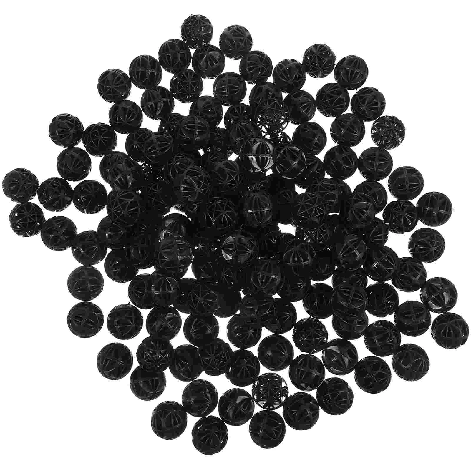 200 Pcs Filters Aquarium Bio Balls For Filtration Water Biofilter Fish Tank Strainer Ultra Small Nitrifying Bacteria Aquarium