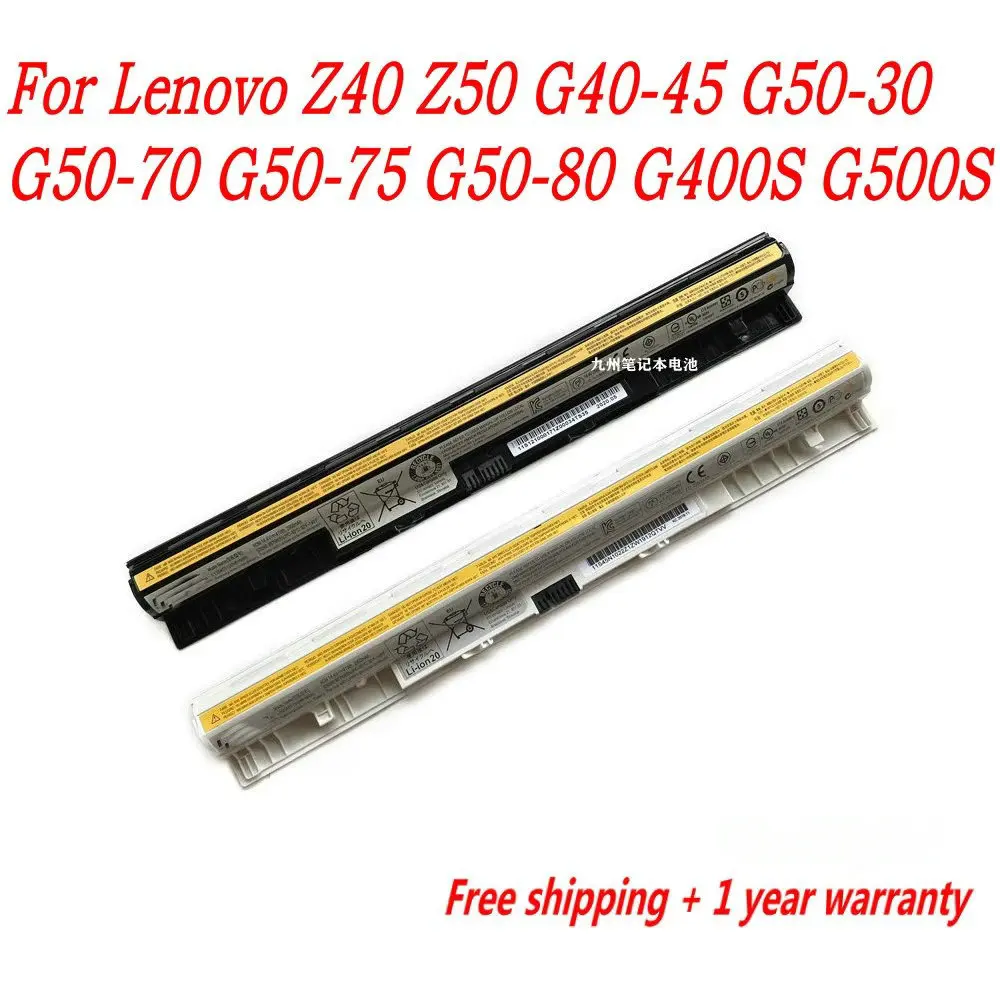 

NEW L12S4E01 Laptop Battery For Lenovo Z40 Z50 G40-45 G50-30 G50-70 G50-75 G50-80 G400S G500S L12M4E01 L12M4A02 L12S4A02