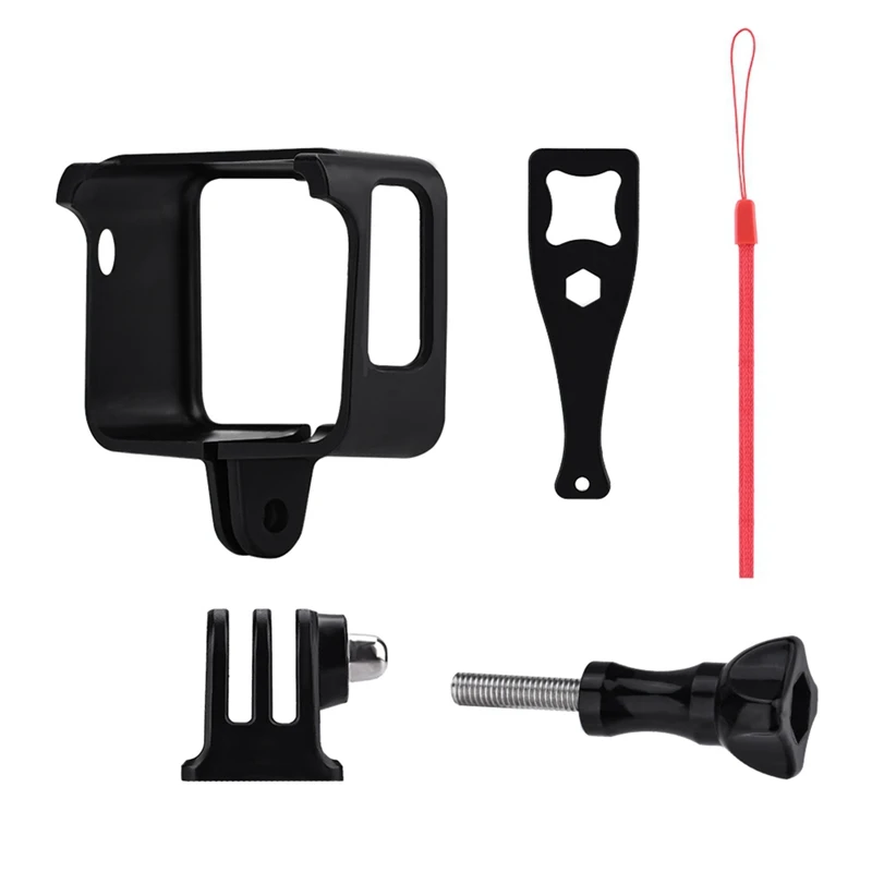Para Insta360 GO 3 GO3S accesorios marco carcasa con adaptador de trípode 1/4 montaje carcasa de tornillo largo proteger