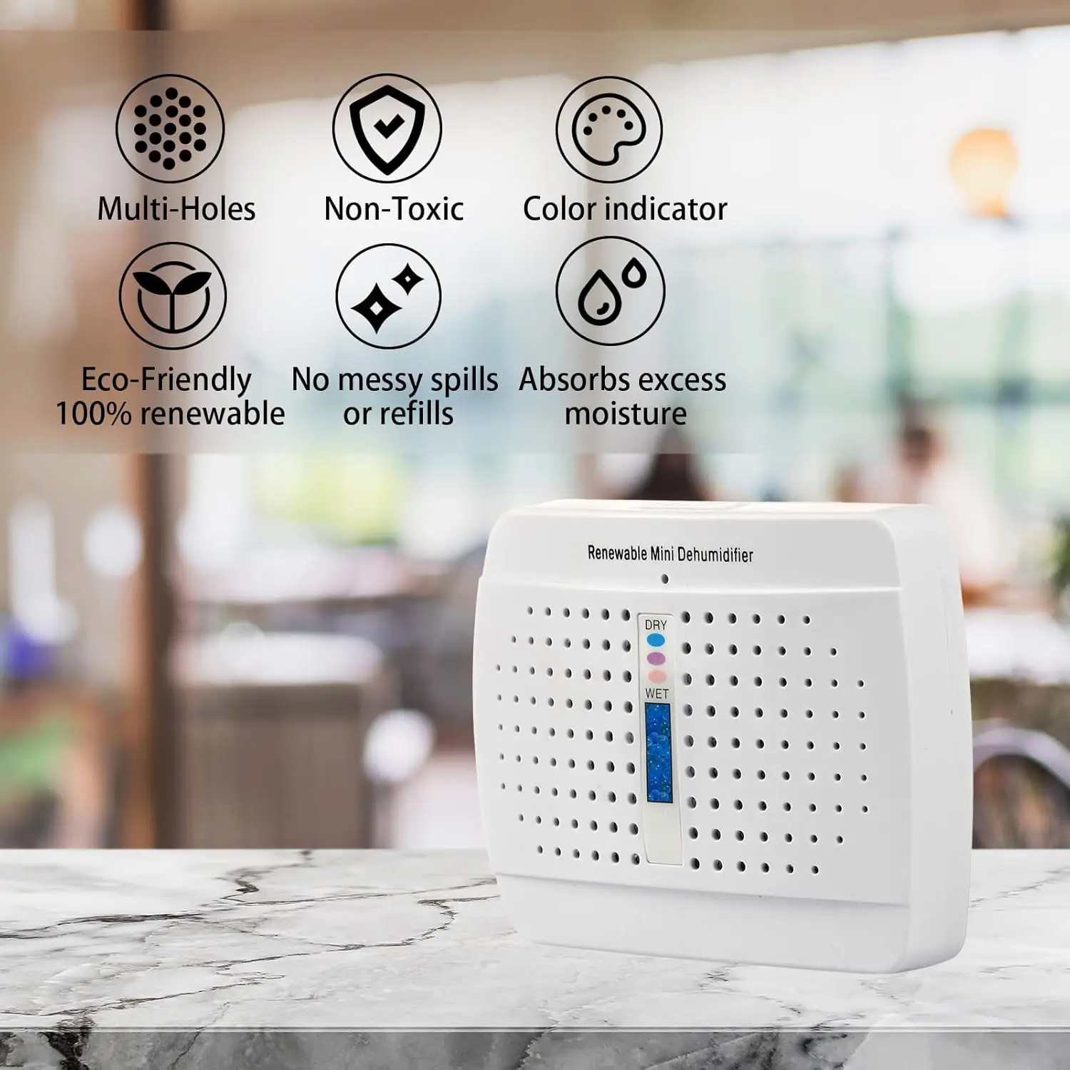 

Перерабатываемый бытовой осушитель, осушитель с защитой от плесени, влагостойкий шкаф, перезаряжаемый осушитель для помещений