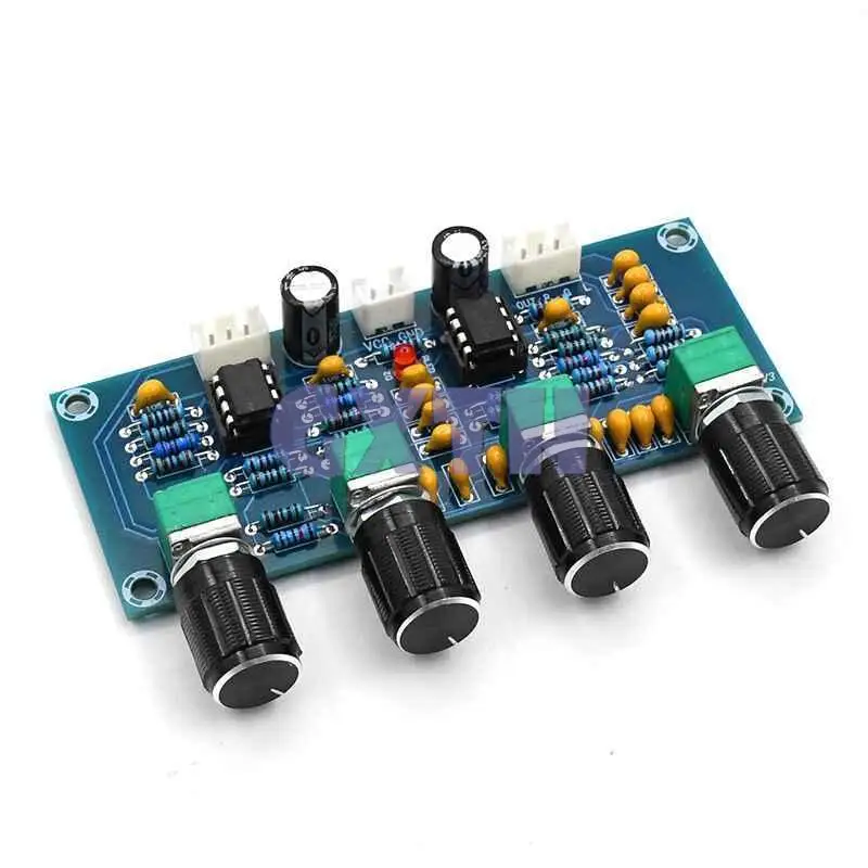 XH-A901 NE5532 Tone Board preamp Pre-amp With treble bass volume adjustment pre-amplifier Tone Controller For amplifier Board