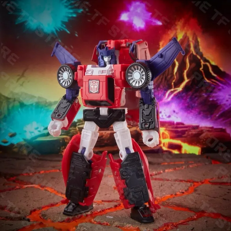 

Оригинальная коллекционная модель игрушки-фигурки Hasbro Transformers War for Cybertron Kingdom F0924 Autobot Road Rage класса Deluxe