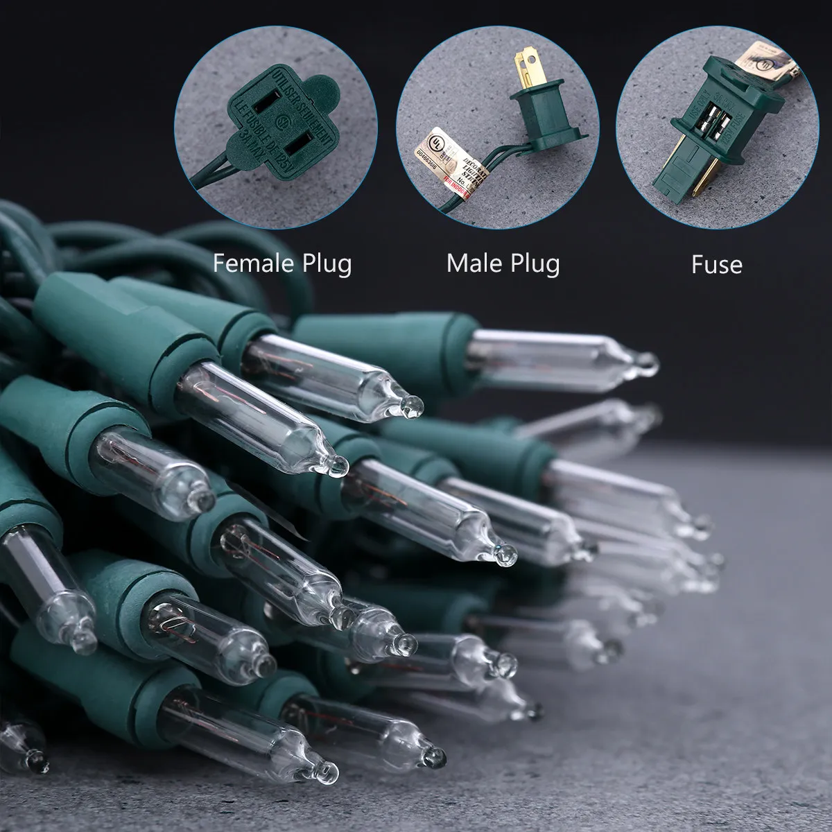 

Уличные светодиодные гирлянды для вечеринок, праздников, мини-деревьев, сада, свадьбы, декоративные, атмосферные, с питанием от сети