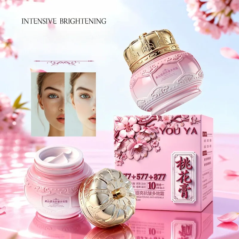 377+577+877 Whitening Brightening Firming Anti-Wrinkle Mutli-Effect Cream Complex to Target Dullness, Spots & Loss of Firmness