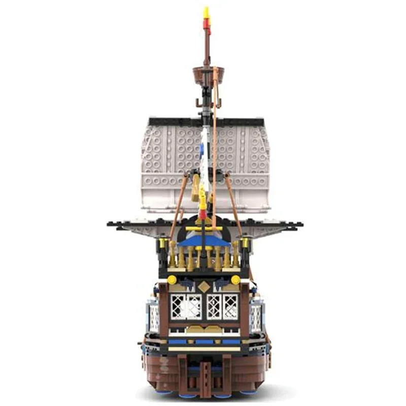 Navio militar Modelo de Blocos de Construção MOC Tijolos, Brinquedos de Montagem Modular Navio Rápido Imperial Presentes de Natal Conjuntos de DIY