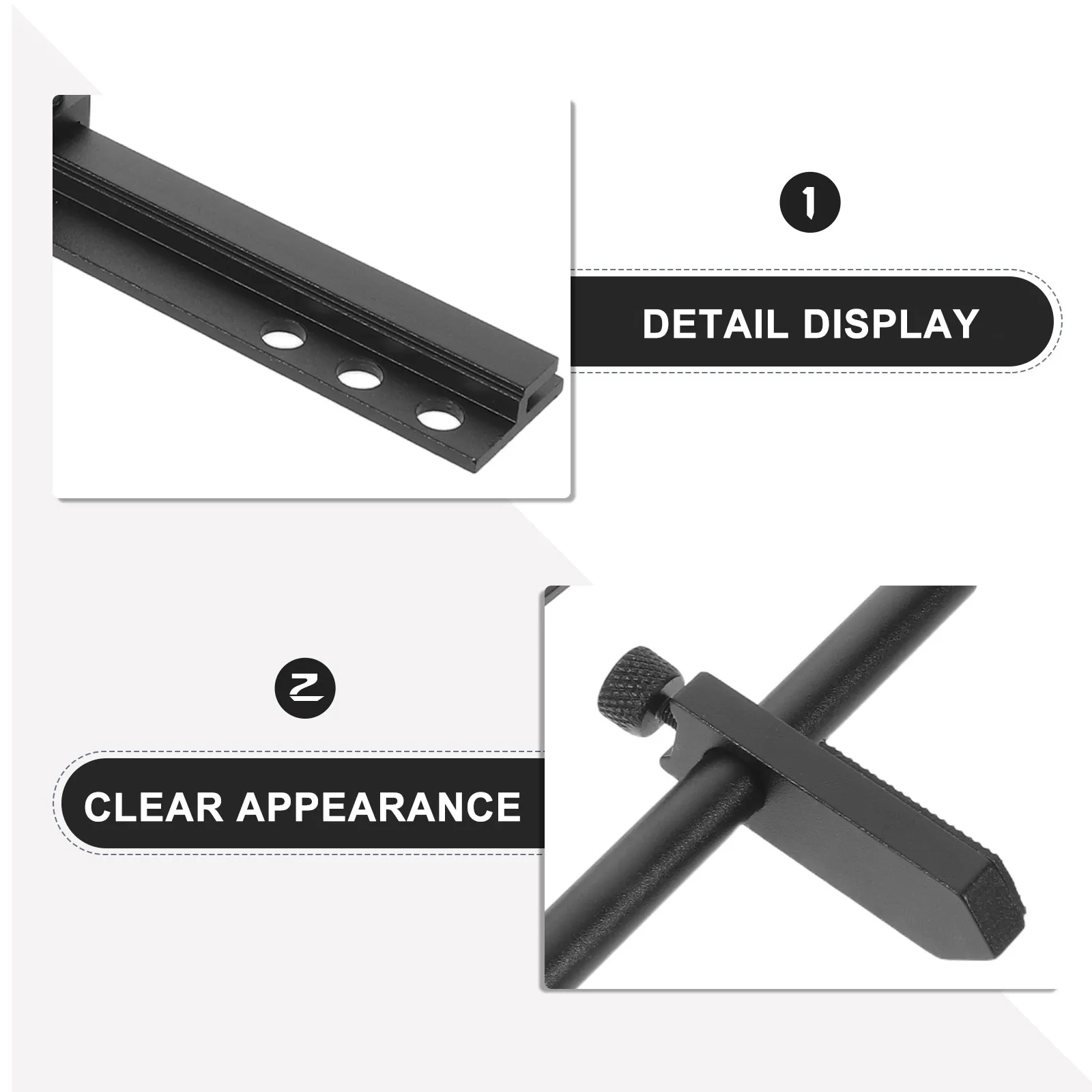 Black Sliding GPU Support Bracket Adjustable Anti-Sag Metal Brace for Gaming Pc Graphics Card Stabilizer Universal Heavy Duty