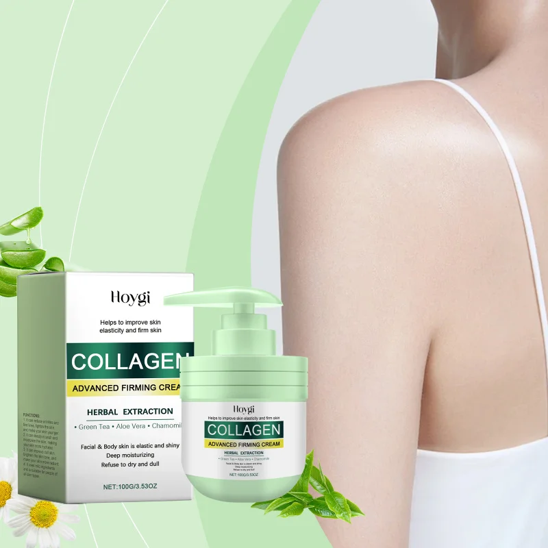 

Collagen Body Cream - Hydrating & Firming Moisturizer To Help Improve Skin Elasticity & Brightness, All Skin Types