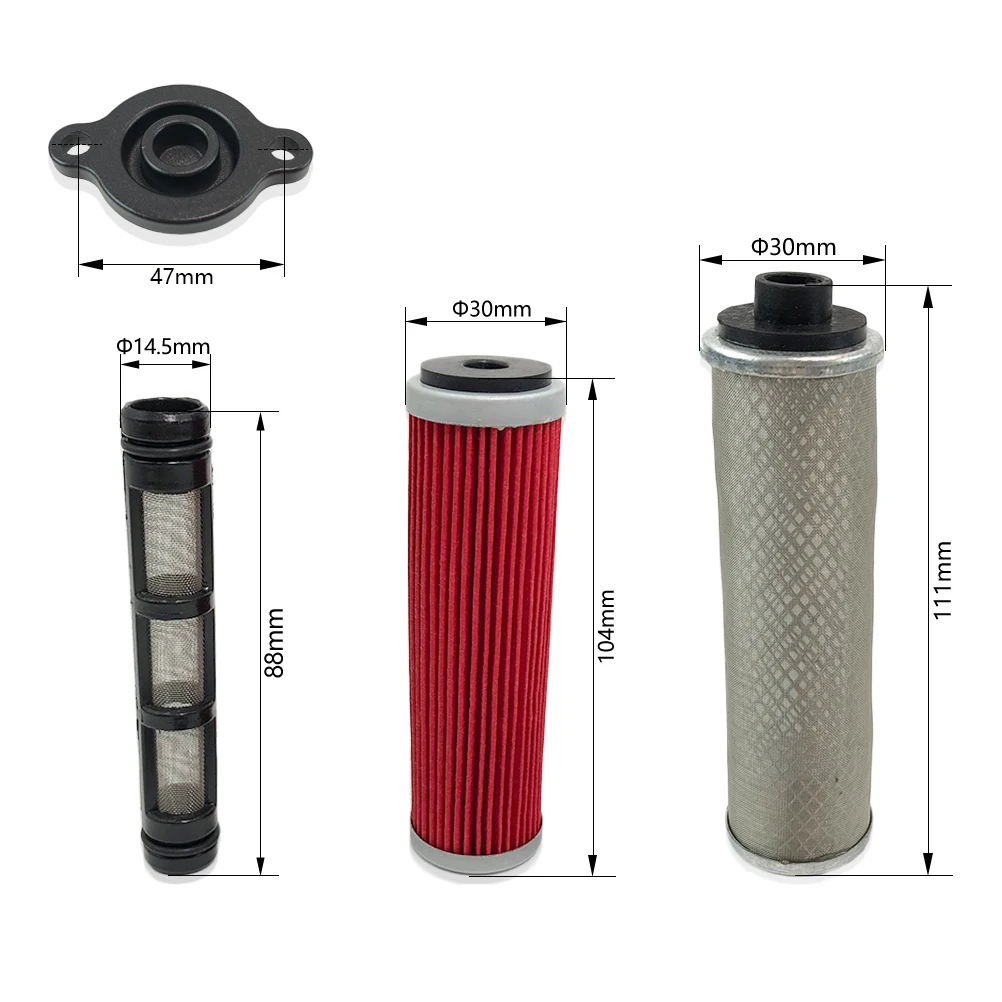 For NC250 450 Engine Motorcycle Oil Filters Oil Coarse ZONGSHEN KAYO BSE BRZ MOTAX ZS177MM ZS182MN Engine