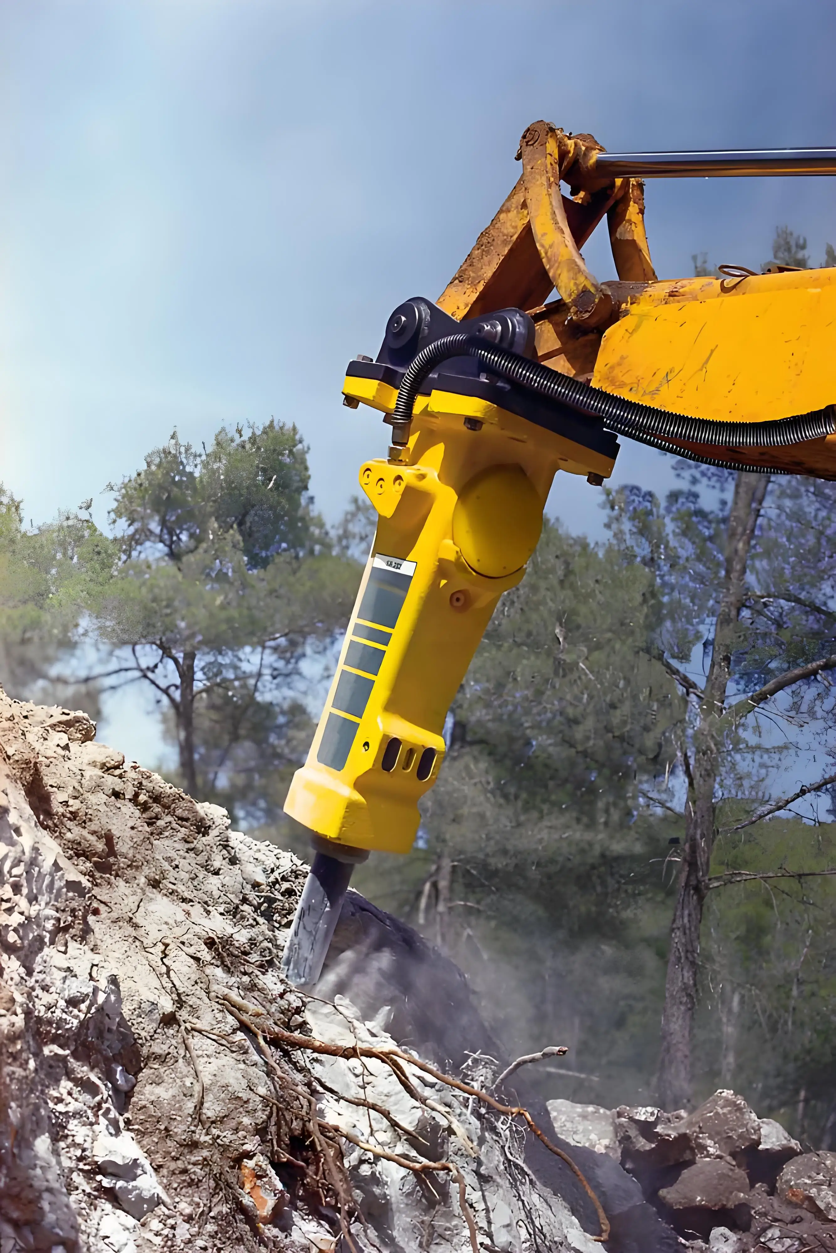 خيار صلب لدينا قواطع الخرسانة SB SB202 مطرقة حفارة الكسارة الهيدروليكية