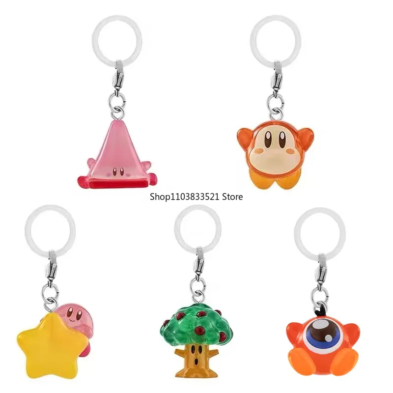 بانداي الأصلي كيربي قلادة غاشابون لعبة المجلد 2 وادل دي كيربي عمل نموذج لجسم المفاتيح لعب الاطفال مفاجأة هدية