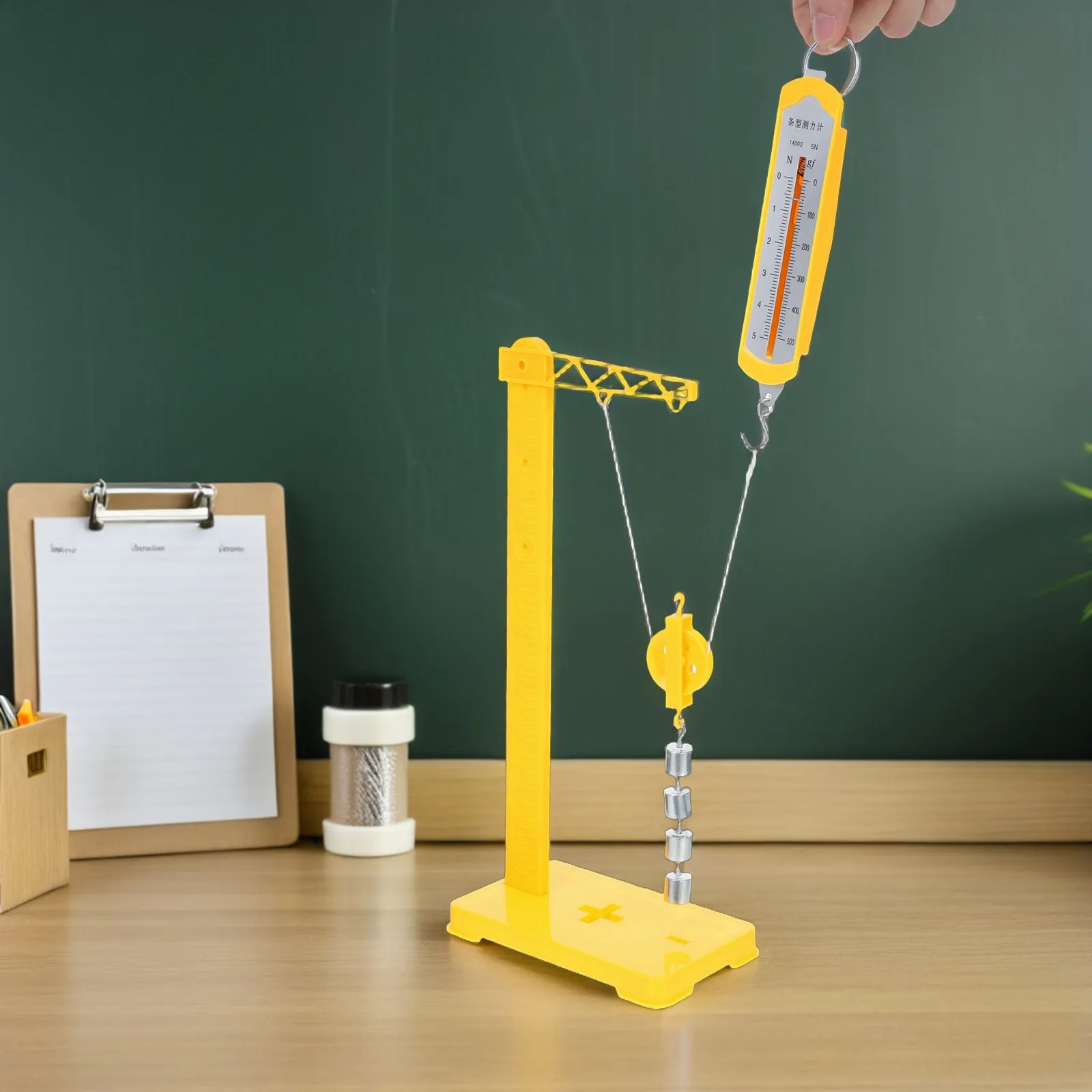 Physics Experiment Kit Pulley Lever Mechanics Educational Science Exploration Tools Classroom Teaching Aid Experimental