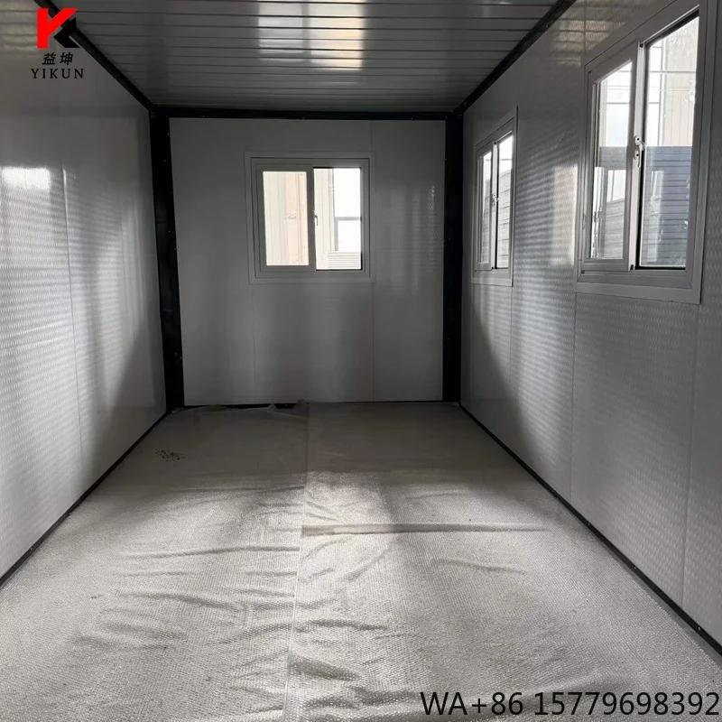 Expandable Foldable 20ft Container House with Farmhouse Design for Apartment Hospital Office Use
