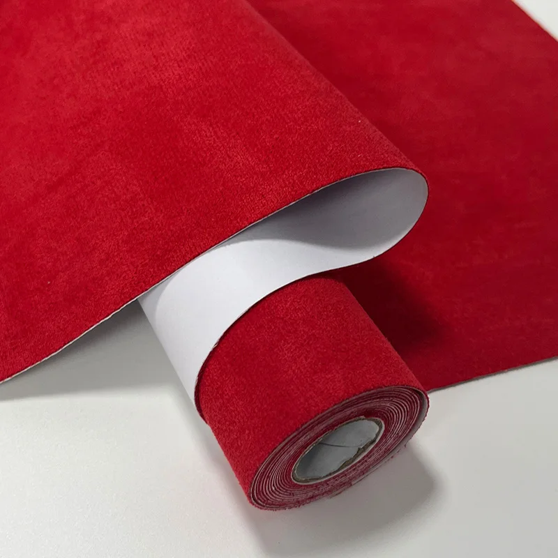 Zelfklevende Suède Stof 40x200 cm voor Meubeldecoratie Autodeur Paneel Interieur Modificatie Sofa Reparatie Fluwelen Stickers