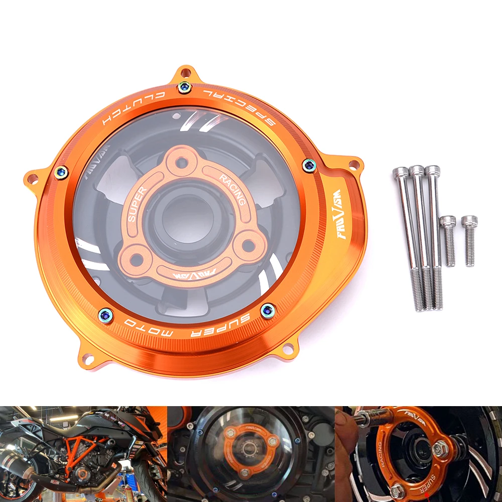 Engine Clutch Cover For K&TM 1290 Superduke R /GT 14-24 1290 Adventure R /T/S 15-24 1090 1050 1190 Adventure/R