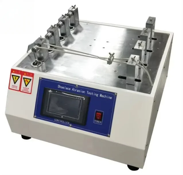 

Shoelace Abrasion Tester Shoe Hole Eyelet and Shoelace Abrasion Testing Machine