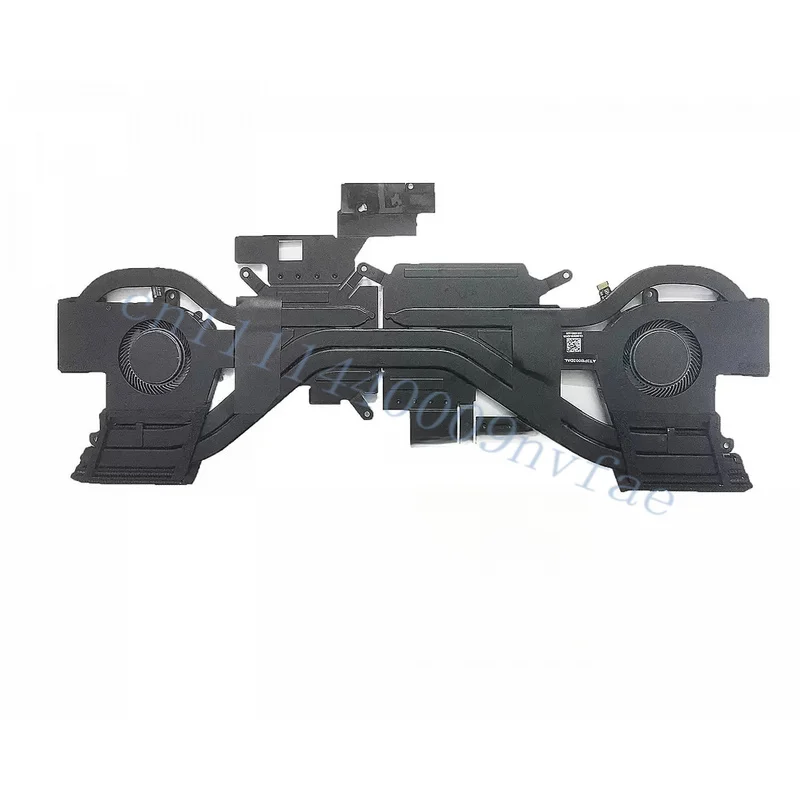 New Laptop CPU+GPU Radiator with fan set for Dell Alienware X14 cooling fan module 0198CH 05PF30 0MRV4R 0.8