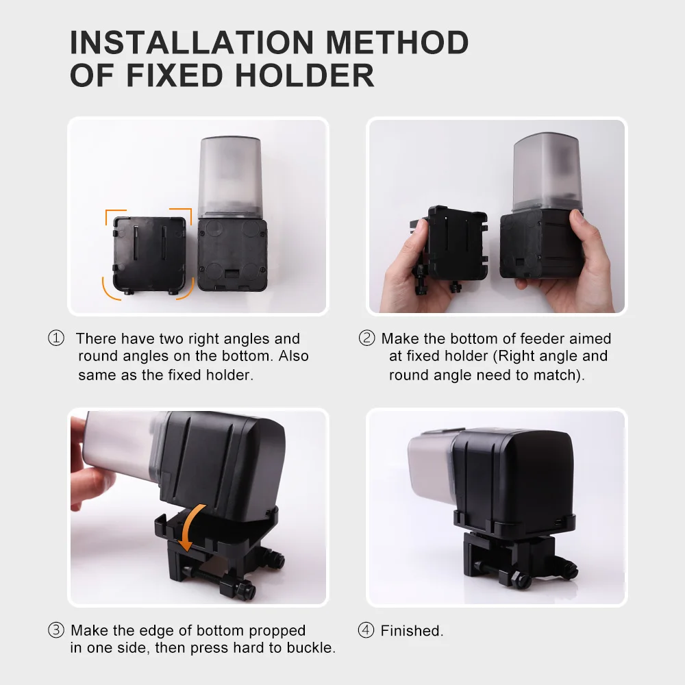 وحدة تغذية الأسماك واي فاي، وحدة تغذية الأسماك الأوتوماتيكية، منتجات المنزل الذكي، لوازم حوض السمك للتحكم المحمول مع أليكسا وجوجل هوم