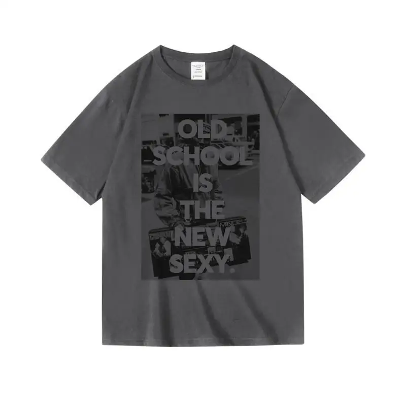 الساحل الغربي الهيب هوب الراب العصابات الموسيقى فضفاض القطن قصير نصف كم تي شيرت الصيف الرجال والنساء شارع العليا رداء علوي غير رسمي Y2k