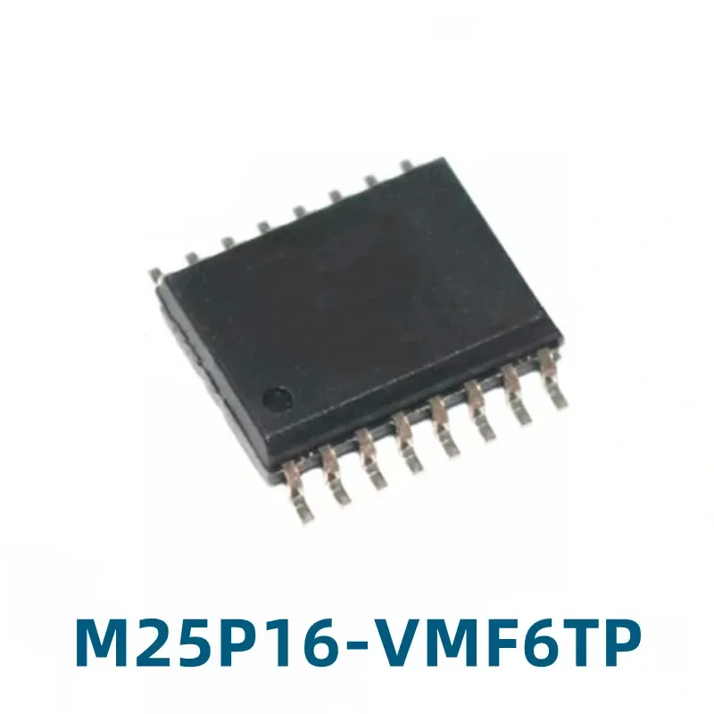 1PCS New M25P16-VMF6TP Screen Printed 25P16V6P Flash Memory IC Chip SOP16 Original