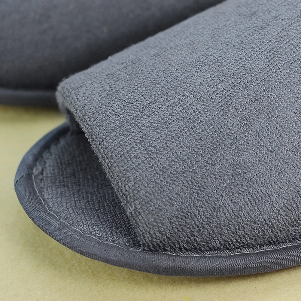 

4 Pairs Folding Slippers Lightweight Comfortable Breathable Men House Indoor Hotel Sandals Portable Disposable Travel Open Toe