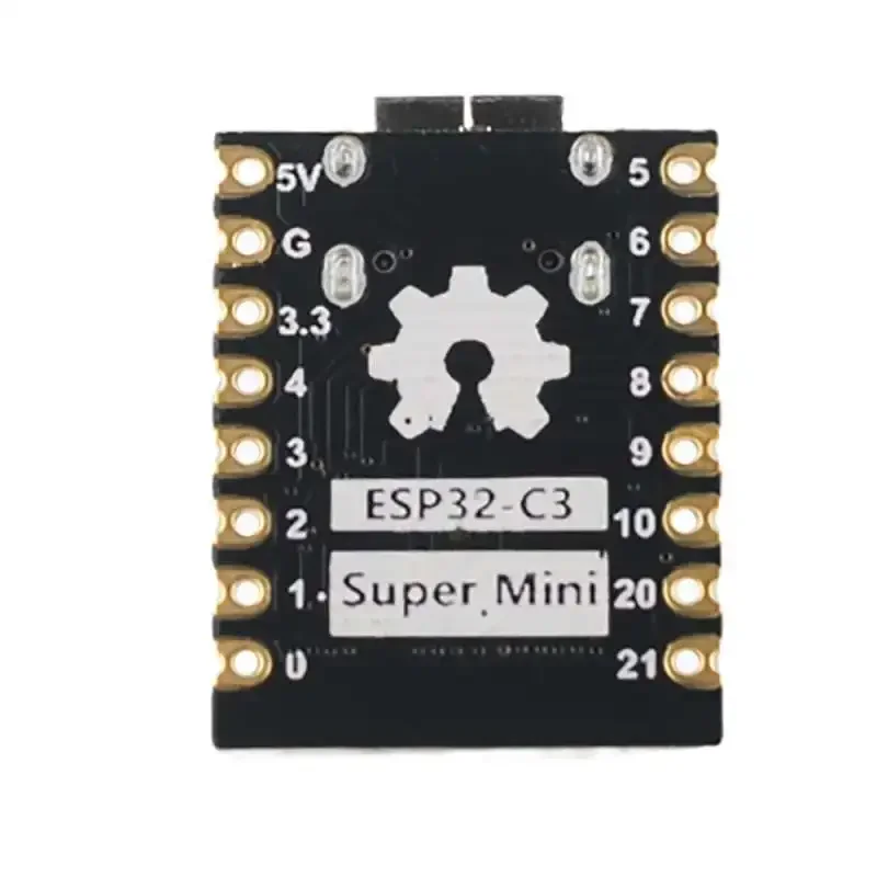 Placa de desenvolvimento RCSmall para Arduino IoT, Wi-Fi e BT, ESP32-C3, ESP32C3, ESP32 Super Mini Chip, 3.3-6V