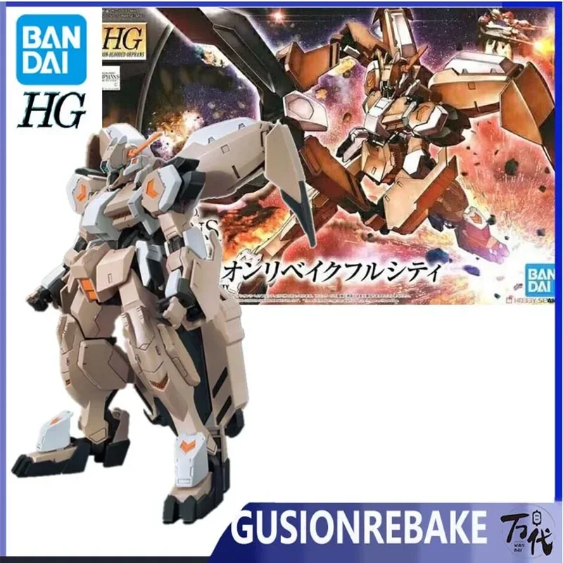 

BANDAI ORIGINAL GUNDAM ANIME HGIBO 1/144 GUNDAM- GUSION REBAKE FULL CITY HIGHLY PLAYABLE ASSEMBLY TOYS GIFT COLLECTIBLE MODEL
