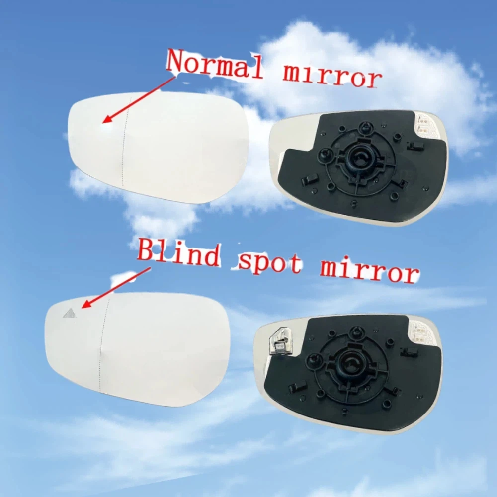 

Car Wide Angle Heated Blind Spot Mirror Glass For Mazda 3 2019 2020 2021 2022 2023 2024 / Cx30 2020 - 2024