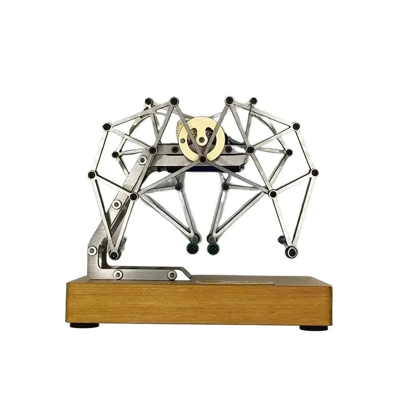 Quadruped Walking Robot Mechanical Model Kit Gear Driven Lifelike Strandbeest Model Toy Adults Collection Gifts