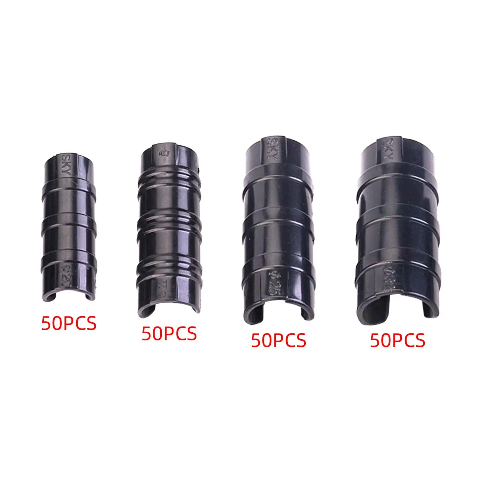 

50x Greenhouse Film Clamps Lightweight Tube Clip for Garden Outdoor Backyard