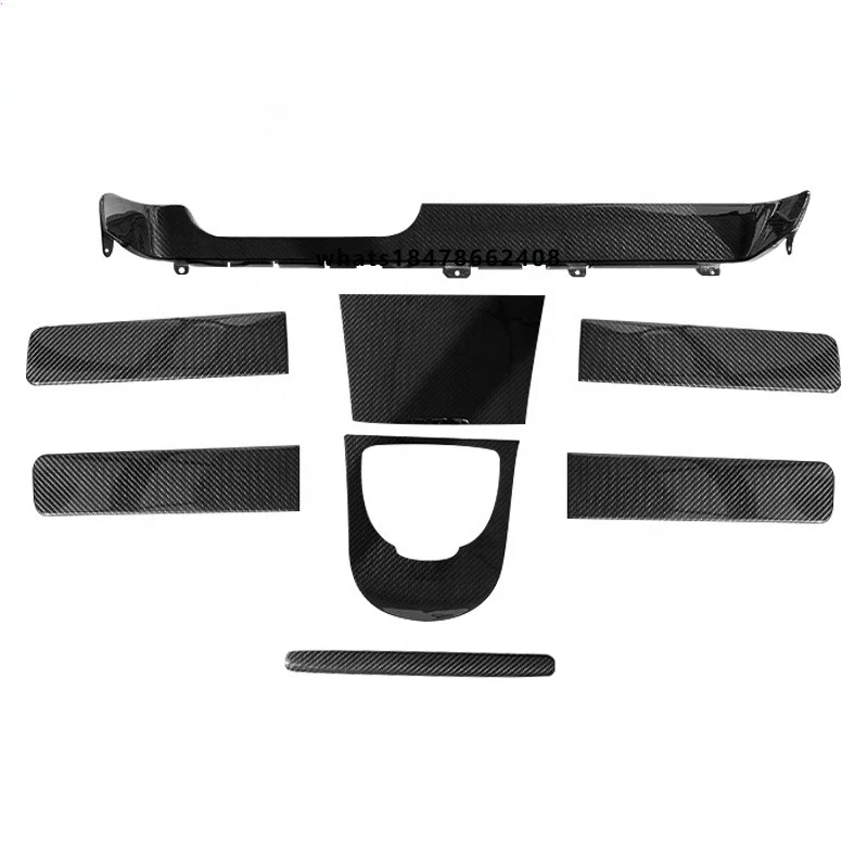 

Replacement Interiors Carbon Fiber Central Dashboard Kits for Class W464 G500 G63