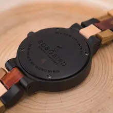 Luxury Wooden Couple Watches with Automatic Date #3