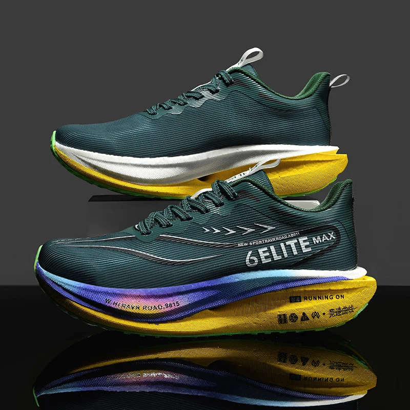 

New Marathon Air Cushion Men Running Shoes Breathable marathon Sports gihtweight Sneakers Women's Comfortable Athletic Training