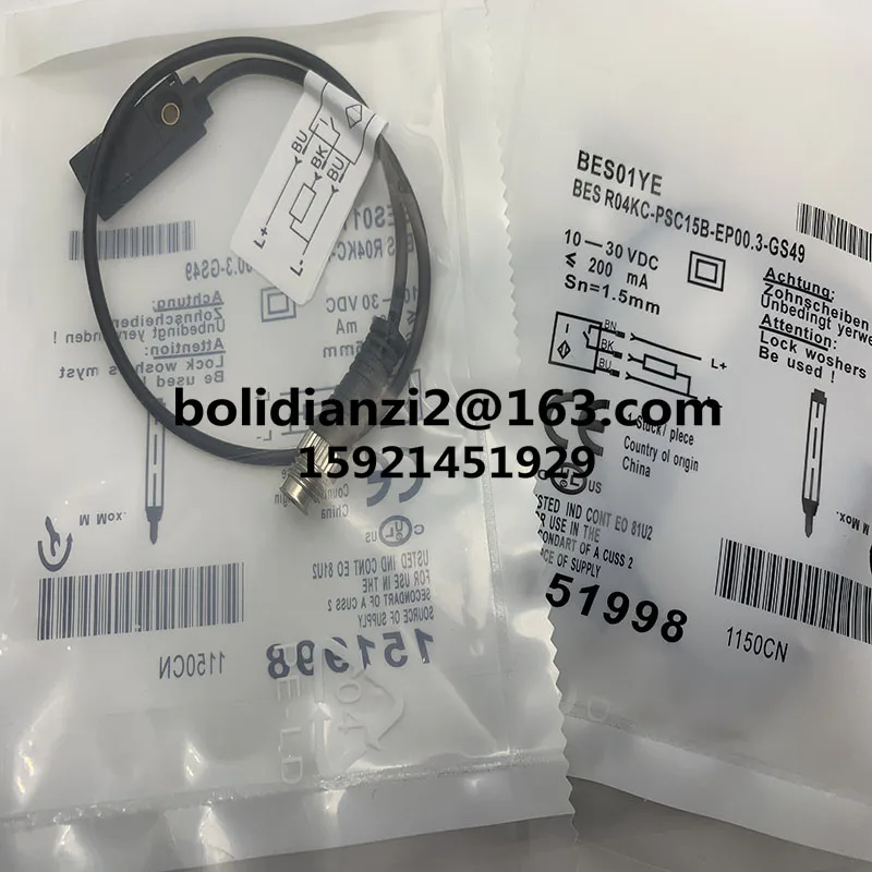 

Spot brand-new genuine, proximity switches, sensorsBES01YA BES R04KC-PSC15B-EP00,13-GS49