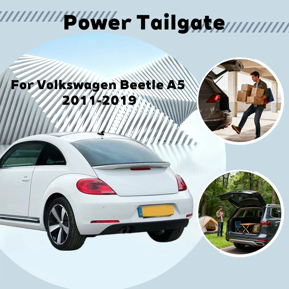For Volkswagen VW Beetle A5 2011-2019 Automatic Lifting Electric Tailgate Lock Module Closing System