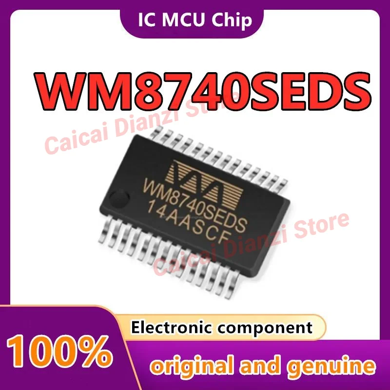 

50-2PCS WM8740SEDS WM8740 WM 8740SEDS 8740 SSOP28 In Stock Integrated circuit