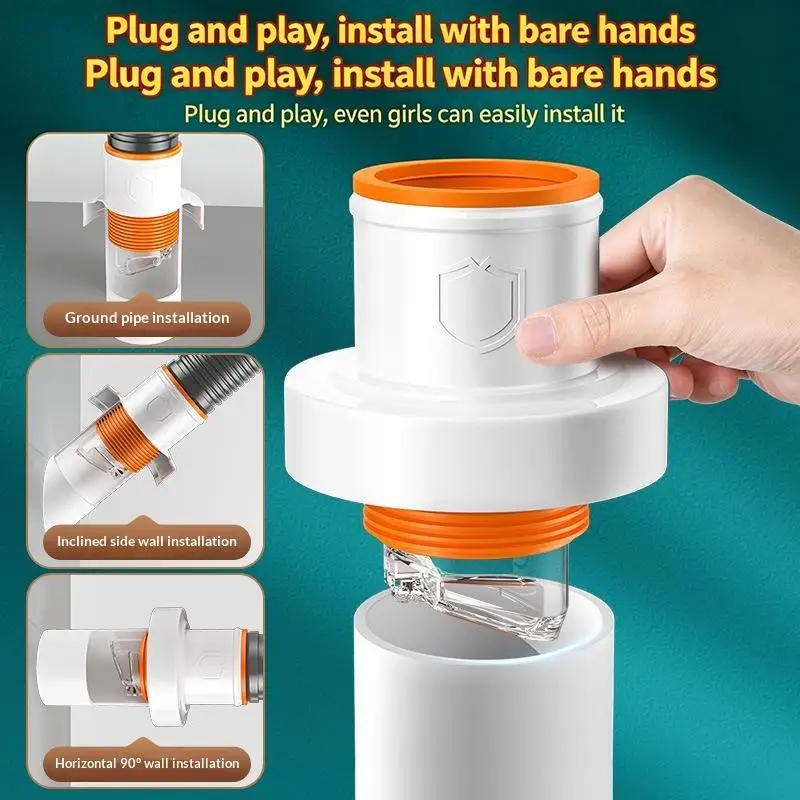 Sealing Ring Cap For Kitchen Sink Drain Pipe To Prevent Backflow And Unwanted Scents Compatible