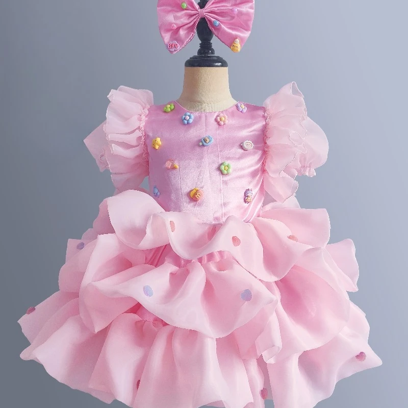 Classic Professional Ballet Tutu Dancewear Kids Girls Swan Lake Ballet Pancake Tutu Ballerina Party Dance Costumes Outfits