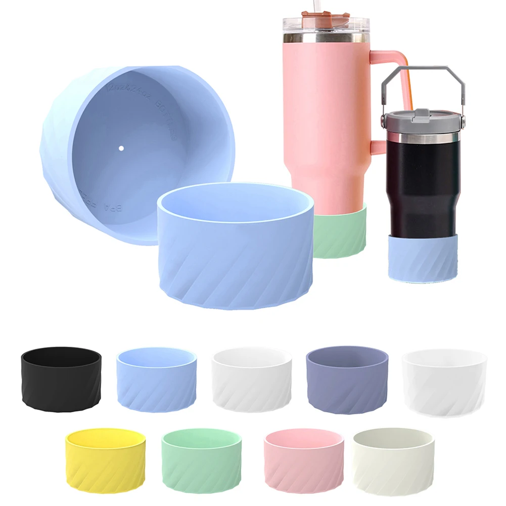

Silicone Bottom Cover Non-Slip Cup Protective Sleeve Wear Resistant Bottom Holder Protector for Stanley 40oz Cup Accessories
