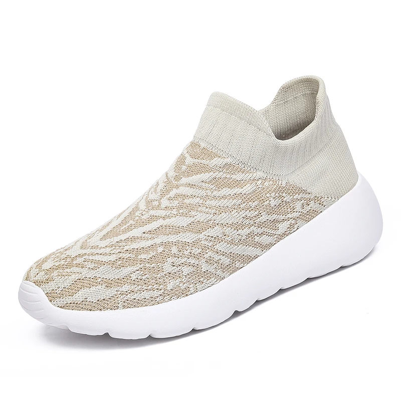 

Новая мужская модная летающая тканая спортивная повседневная обувь большого размера, удобная спортивная противоскользящая одежда, модная пара повседневных туфель