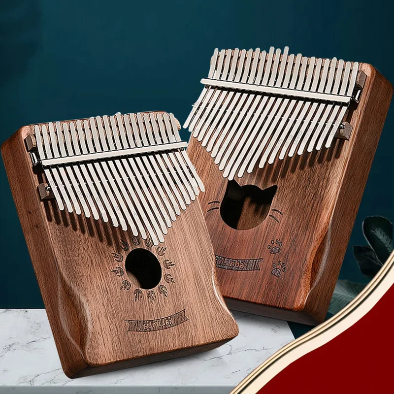 

Wood Kalimba Thumb Piano Portable Finger Piano Children Keyboard Music Toy Christmas Accessories Piano A Pouce Music Instrument