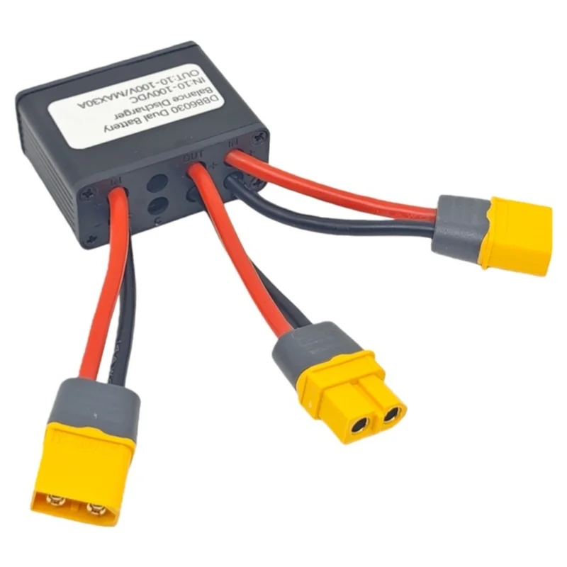 Super Sale Double Battery Discharge Converter for E-Bike Dual Battery Pack Switch Balancer 10-100VDC 30A