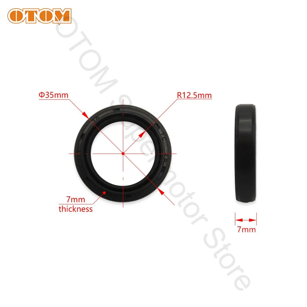 For Surron Ultra Bee Motorcycle Motor Shaft Oil Seal 25*35*7mm Rubber Sealing Ring SUR-RON UltraBee Electric Cross-country Bikes