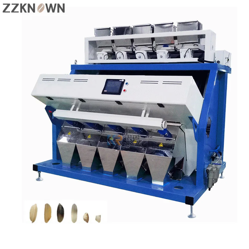 

CCD Rice Color Sorter Wholesale Color Sorting Machine For Grain Cereal Wheat Corn Peanut Beans Seeds Tea Nuts Color Sorter