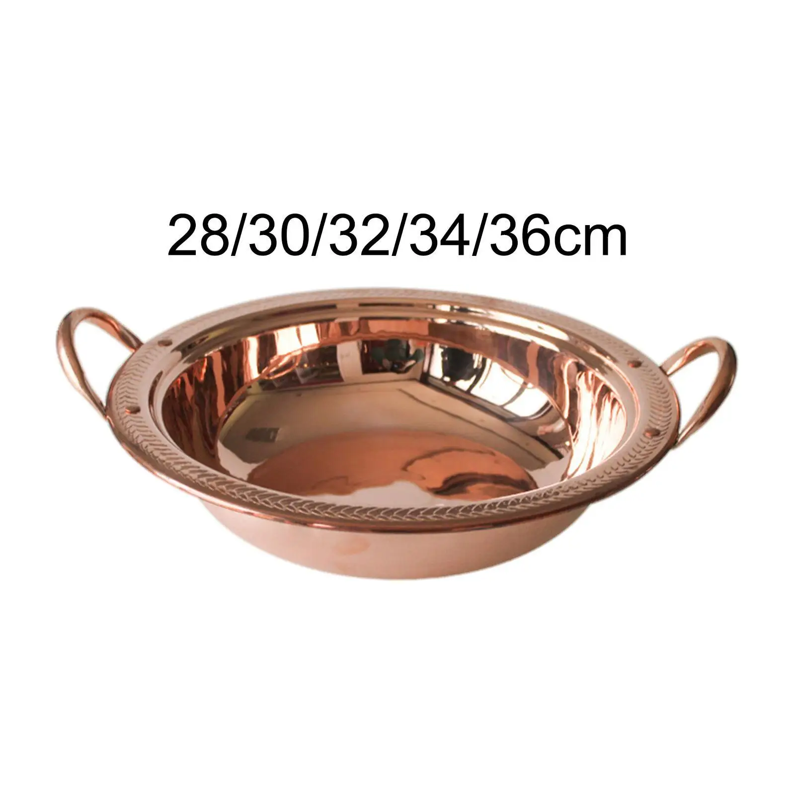 Seafood Troop Pot Copper Stockpot Fast Heating Instant Noodle Pot for Picnic