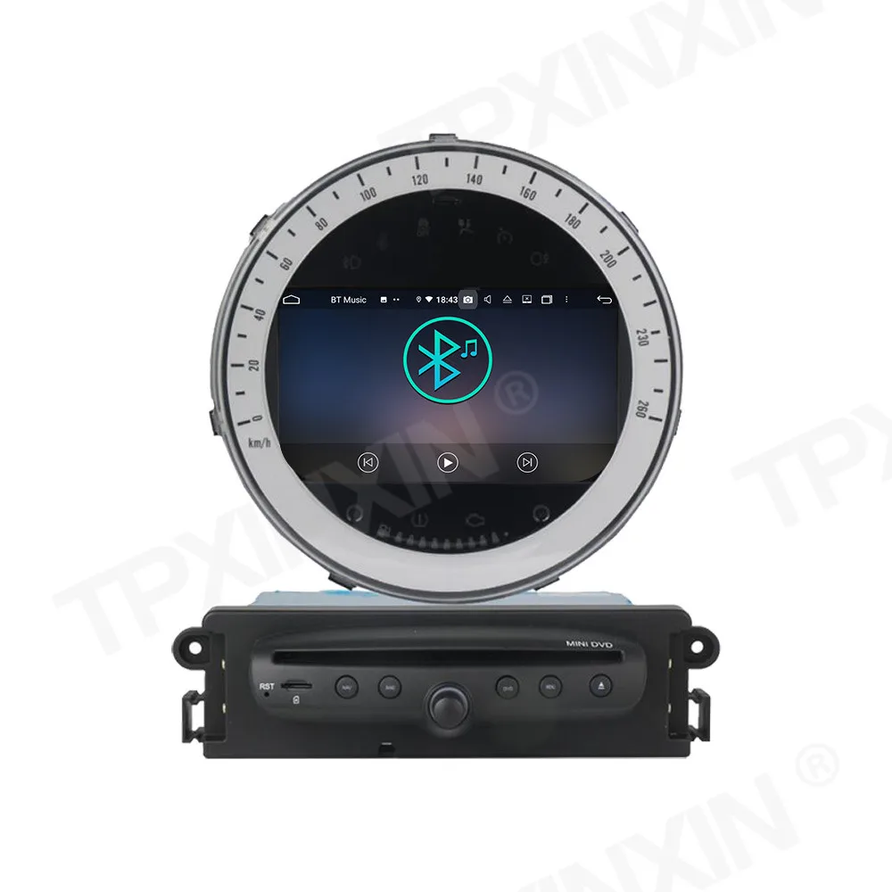 IPS Touch Screen Car Multimedia DVD Player For BMW MINI Cooper 2006 - 2014 GPS Navi Auto Audio Radio Stereo Head Unit Screen